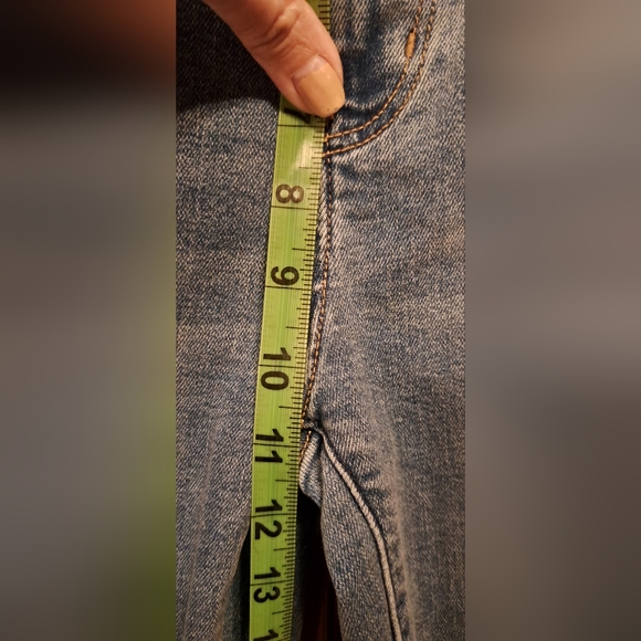 Ladies Abercrombie & Fitch High Rise Super Skinny Ankle Destressed Light Wash 26 - Picture 7 of 7